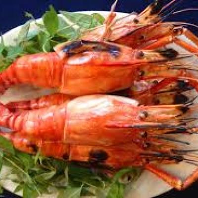 TÔM CÀNG XANH NƯỚNG